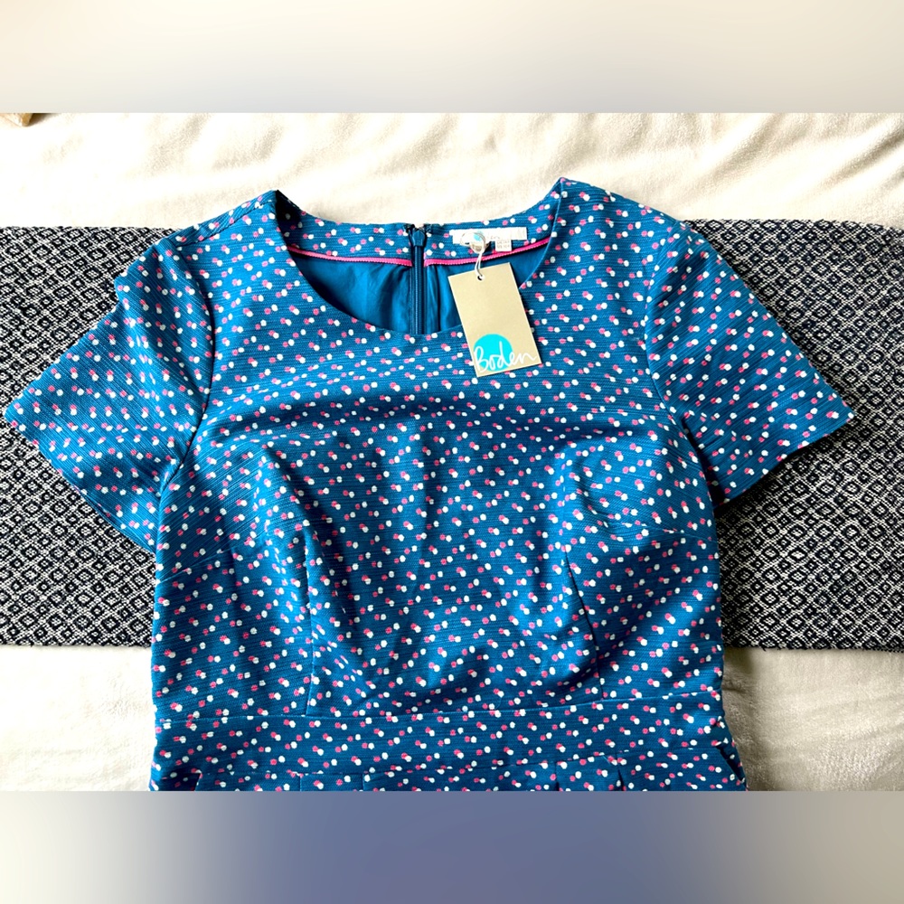 Blue Boden dress